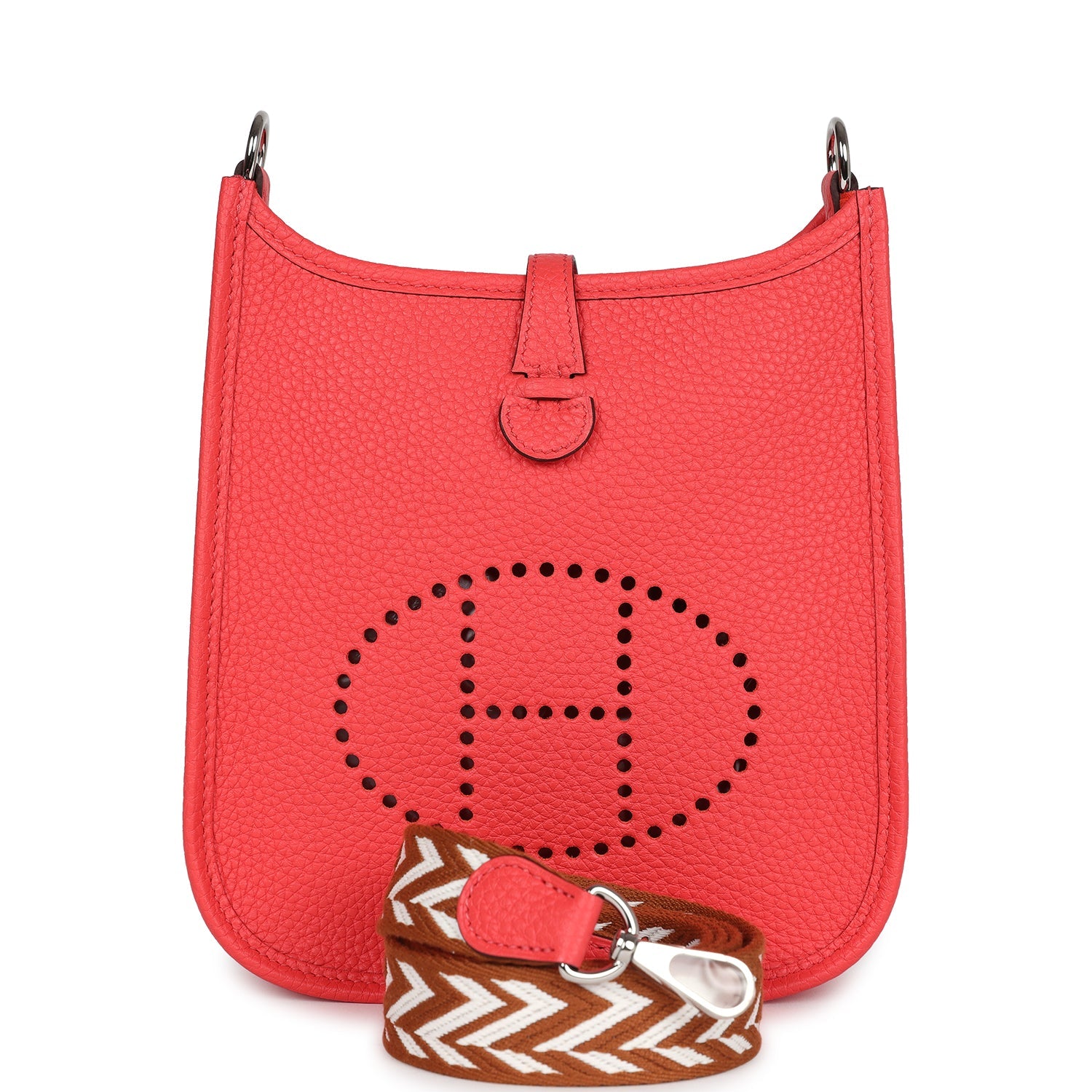 Evelyne TPM Rose Texas Clemence Palladium Hardware