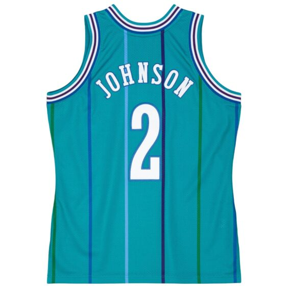 Larry Johnson Charlotte Hornets Road 1992-93 Jersey