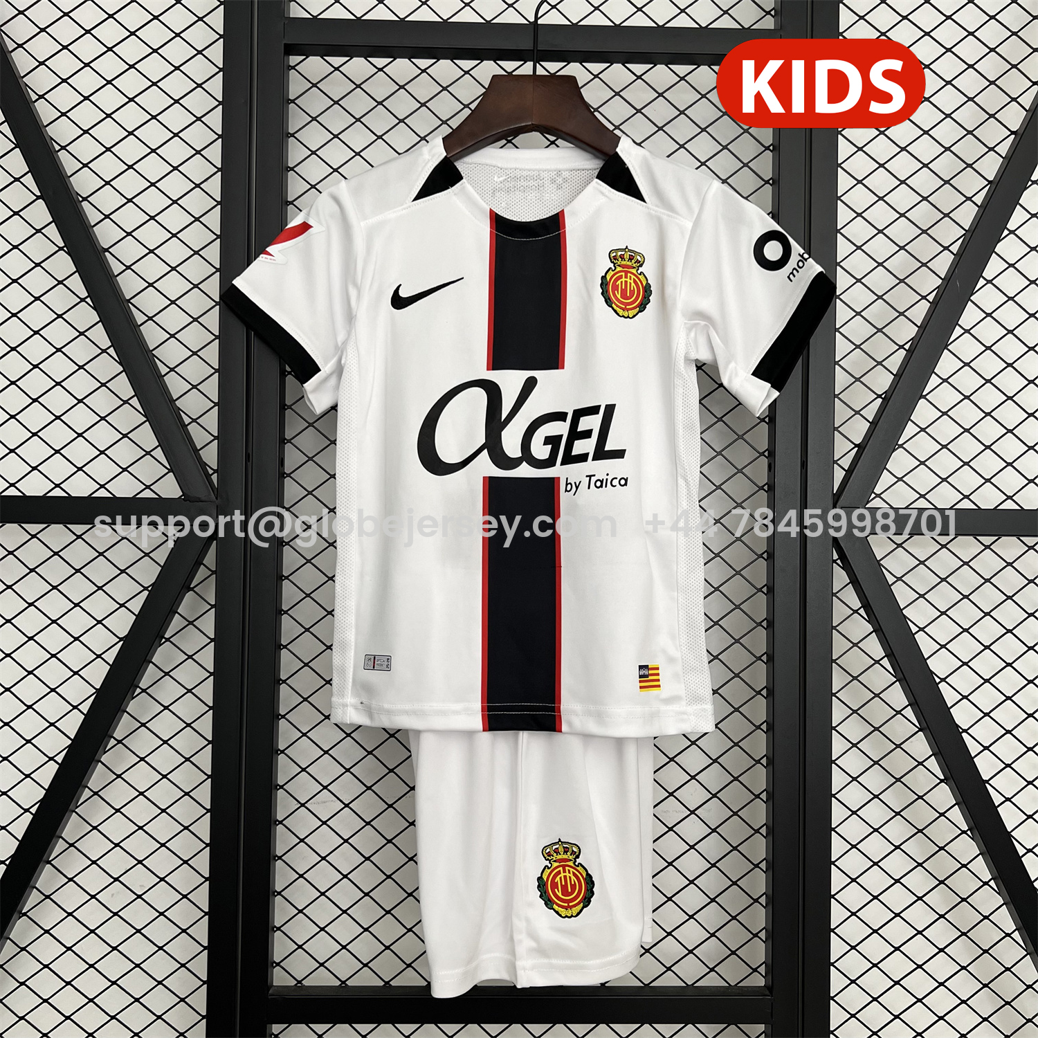 Mallorca 25-26 Away White Kids Kit