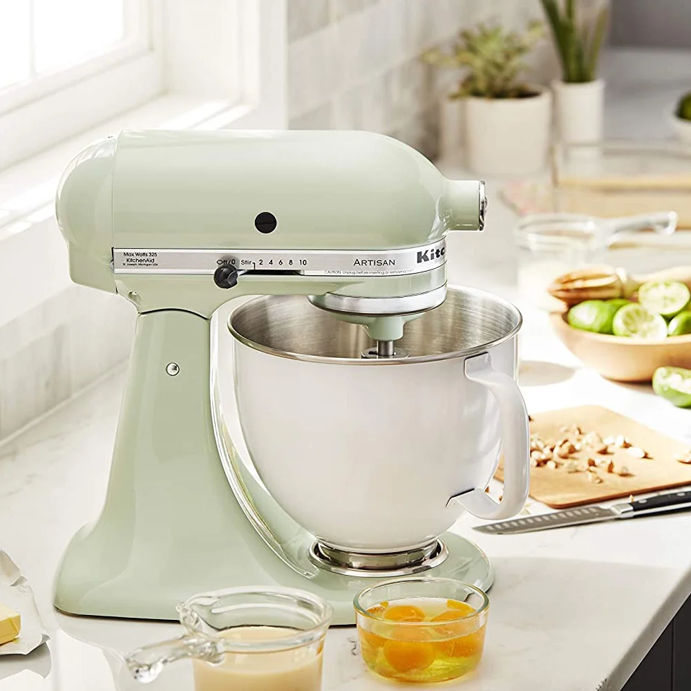 KitchenAid 5 Quart Tilt-Head Colorfast Finish Stainless Steel Bowl, KSM5SSB