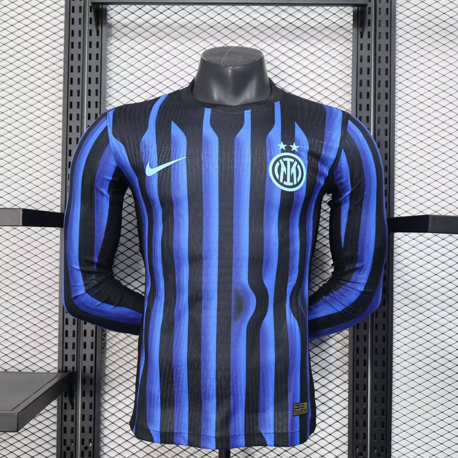 2025/2026 Long Sleeve Player Version Inter Milan Home Football Shirt 1:1 Thai Quality