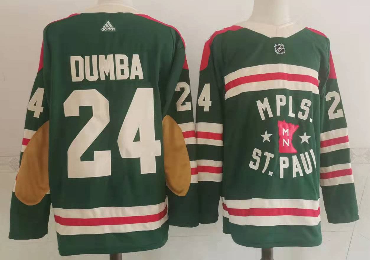 NHL Minnesota Wild DUMBA # 24 Jersey