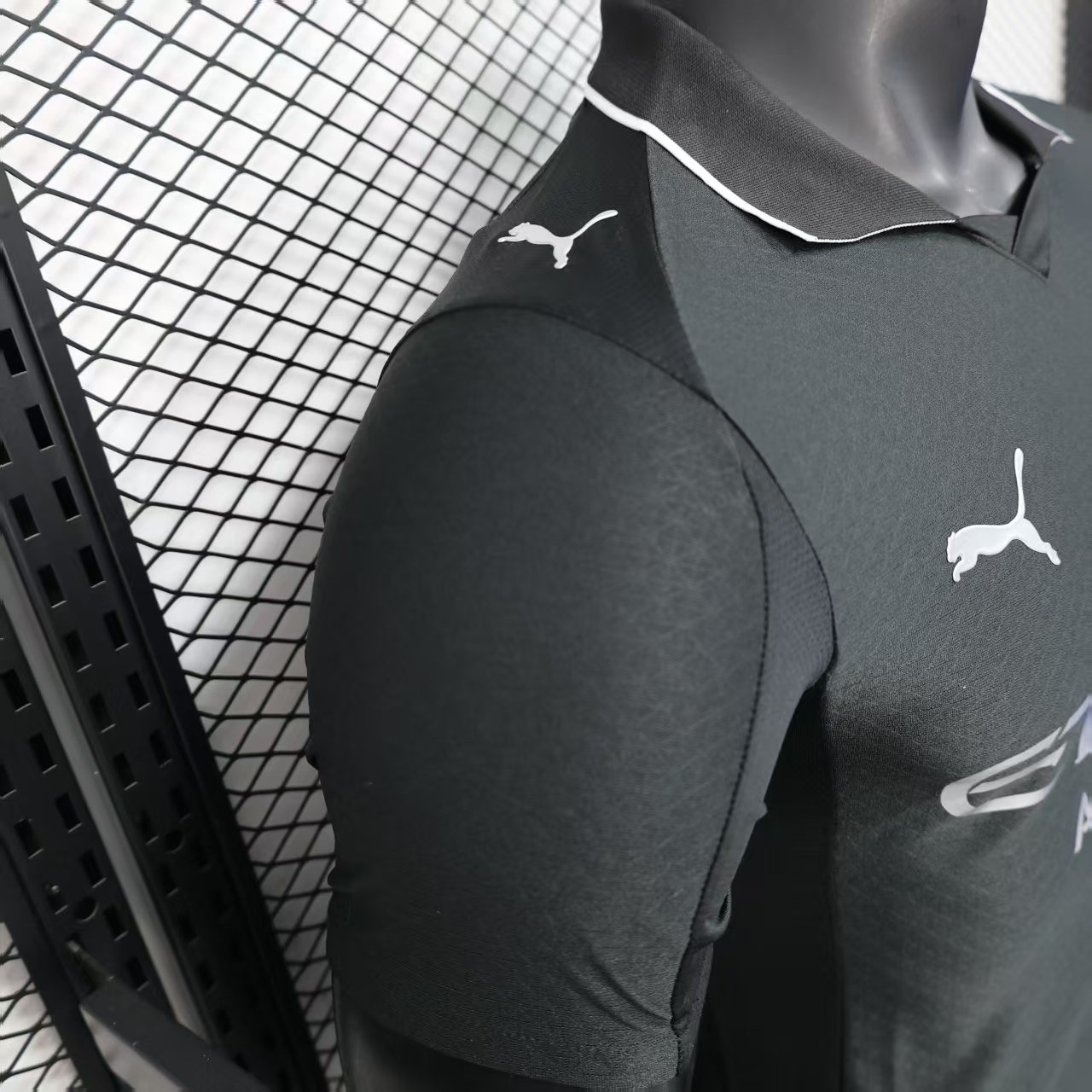 2025-26 Manchester City Black Away Jersey - Player Edition