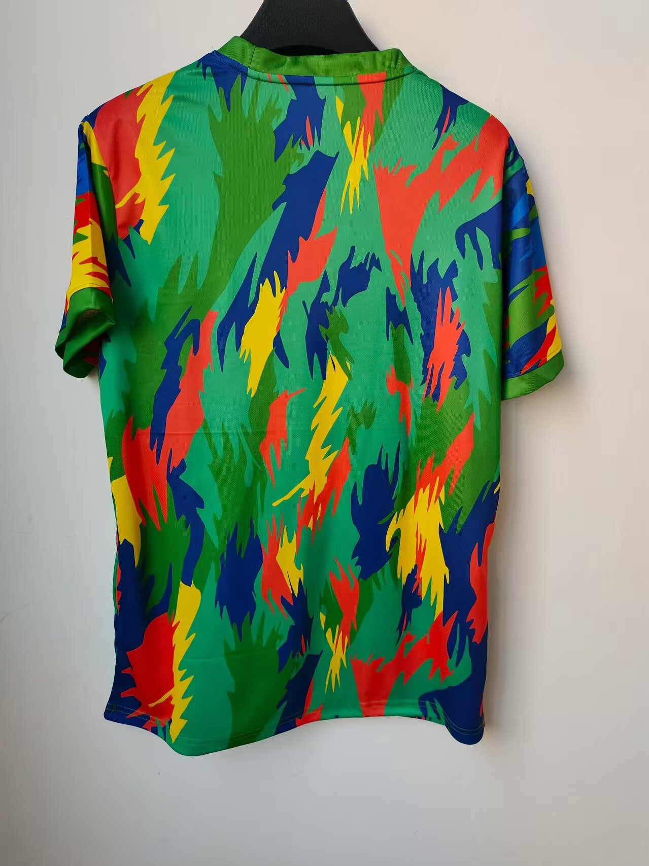 2025-26 Brazil Special Edition Camouflage Green Collar Jersey - Fan Edition