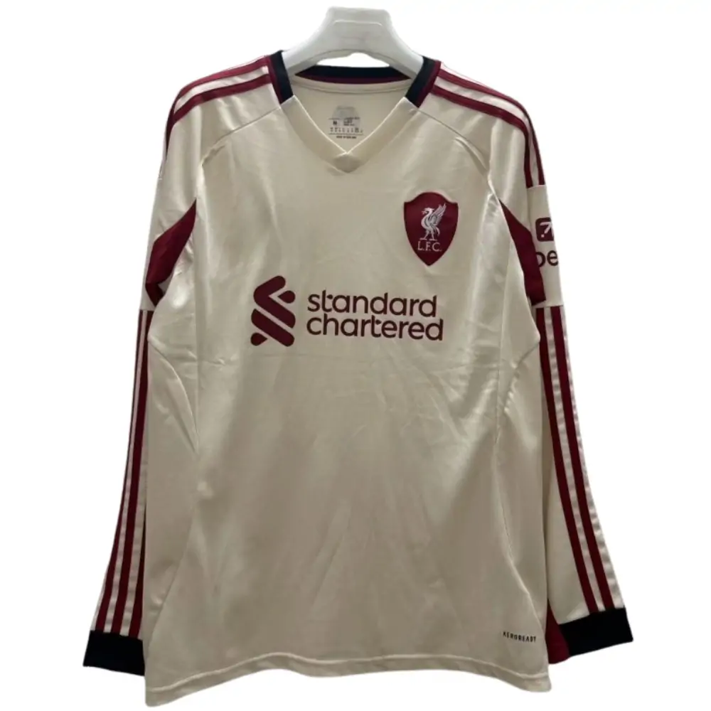2025-26 Liverpool Away Kit - Long Sleeve Fans Edition
