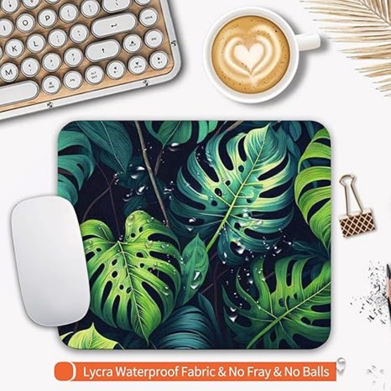 PADARTISAN Square Mouse Pad, Personalized Premium-Textured Custom Mouse Mat Design