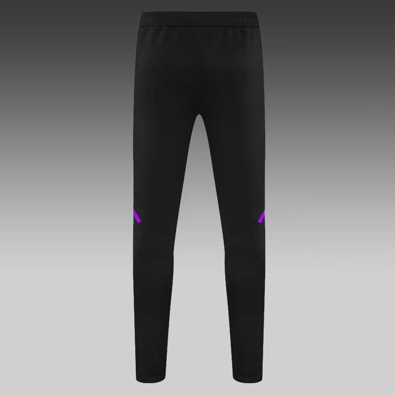 2022/2023 Real Madrid Long Zipped Jacket Black Football Shirt