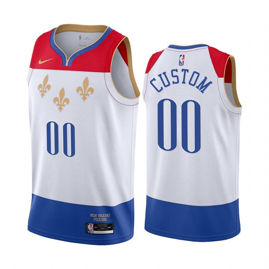 Custom New Orleans Pelicans City Edition Jersey