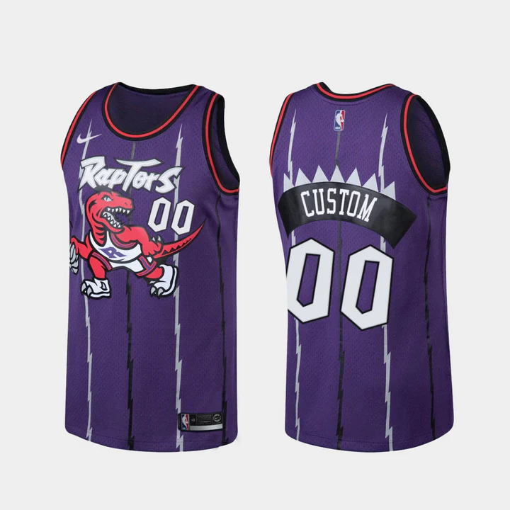 Custom Toronto Raptors Throwback Jersey