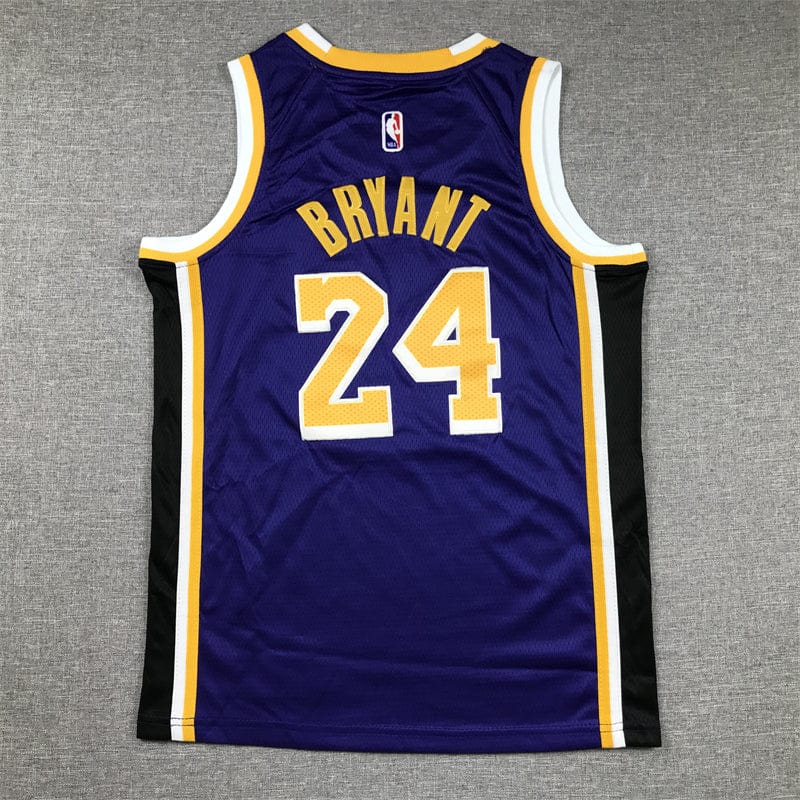 KID Lakers #24 purple crew neck