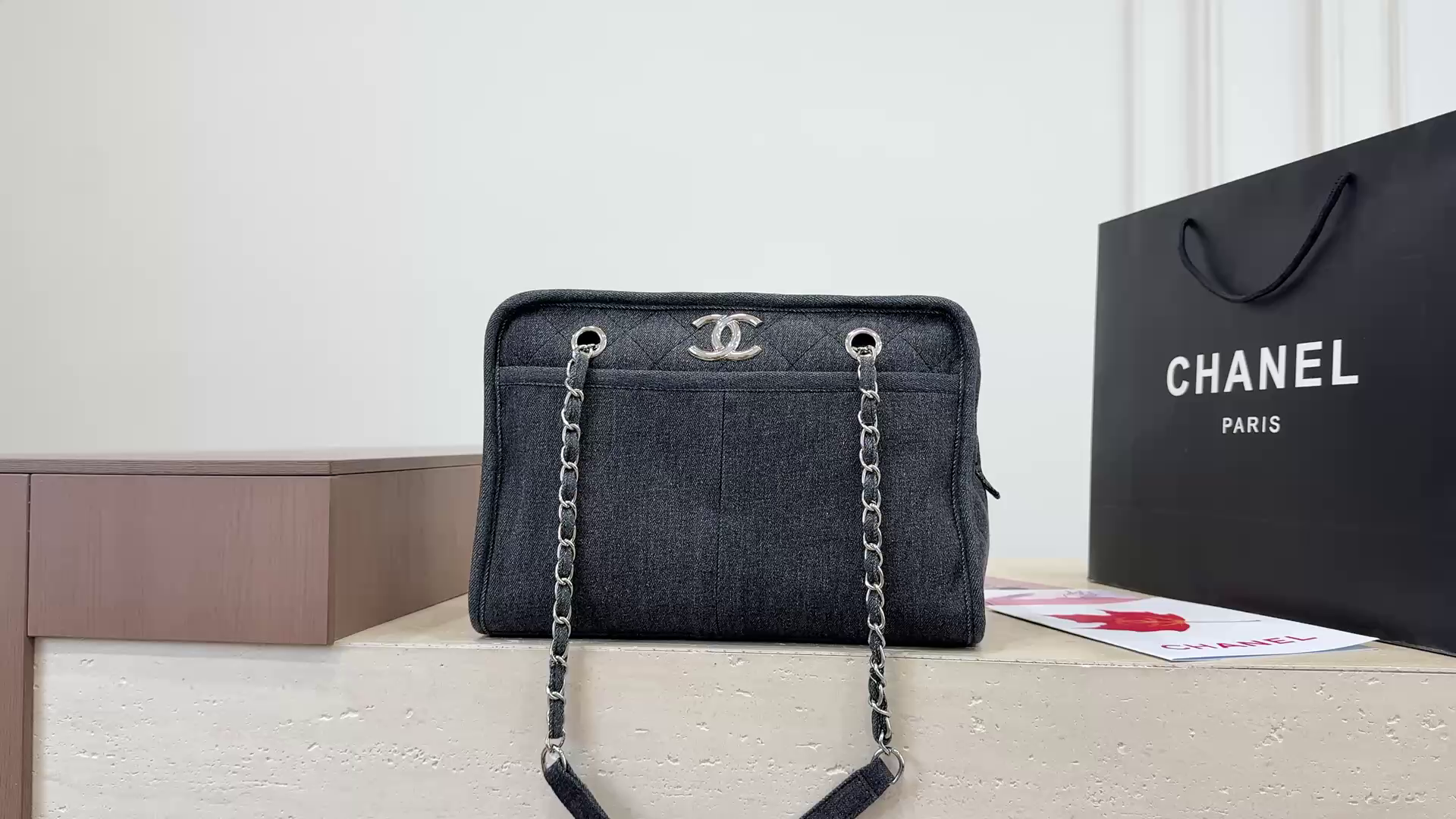 Chanel Denim Underarm Bag