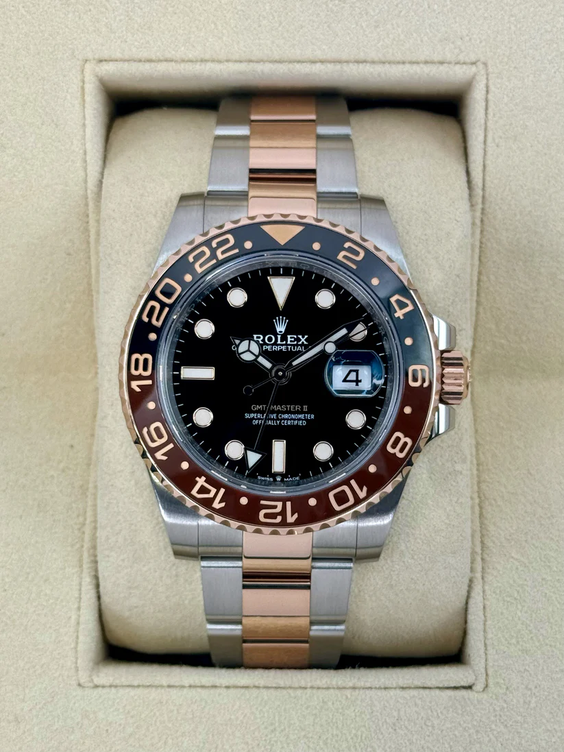 【Super Clone】RLX GMT Master Il Pepsi 'OysterBracelet' Swiss Replica Watch|Ref 126711CHNR