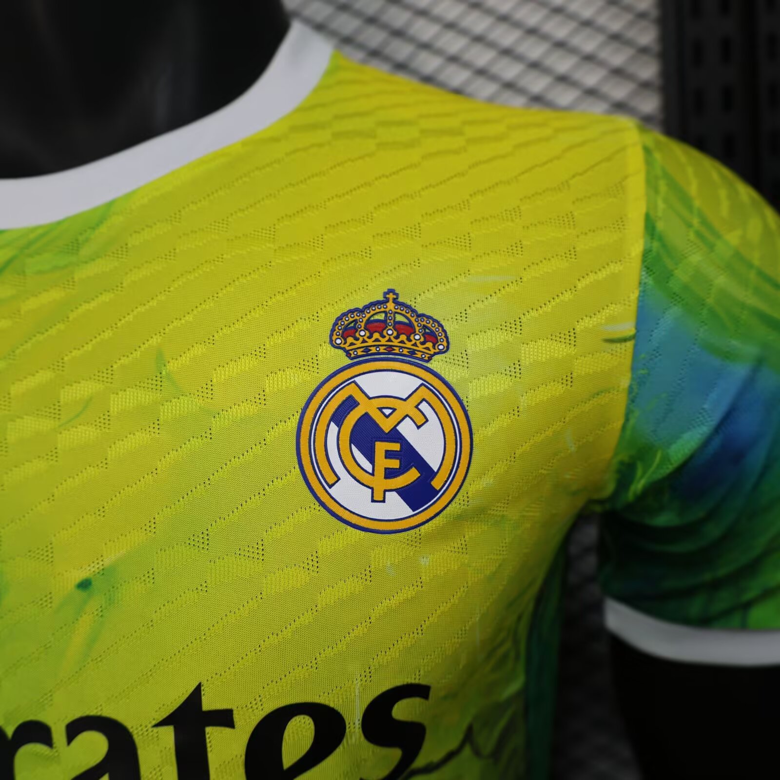 2025/2026 Player Version Real Madrid Special Edition Light Green Football Shirt 1:1 Thai Quality