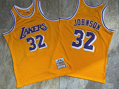 Johnson  Los Angeles Lakers Yellow 32 MN