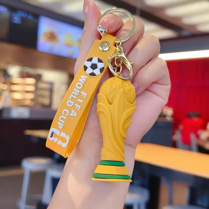 2026 USA-Mexico World Cup Mascot Cartoon Keychain