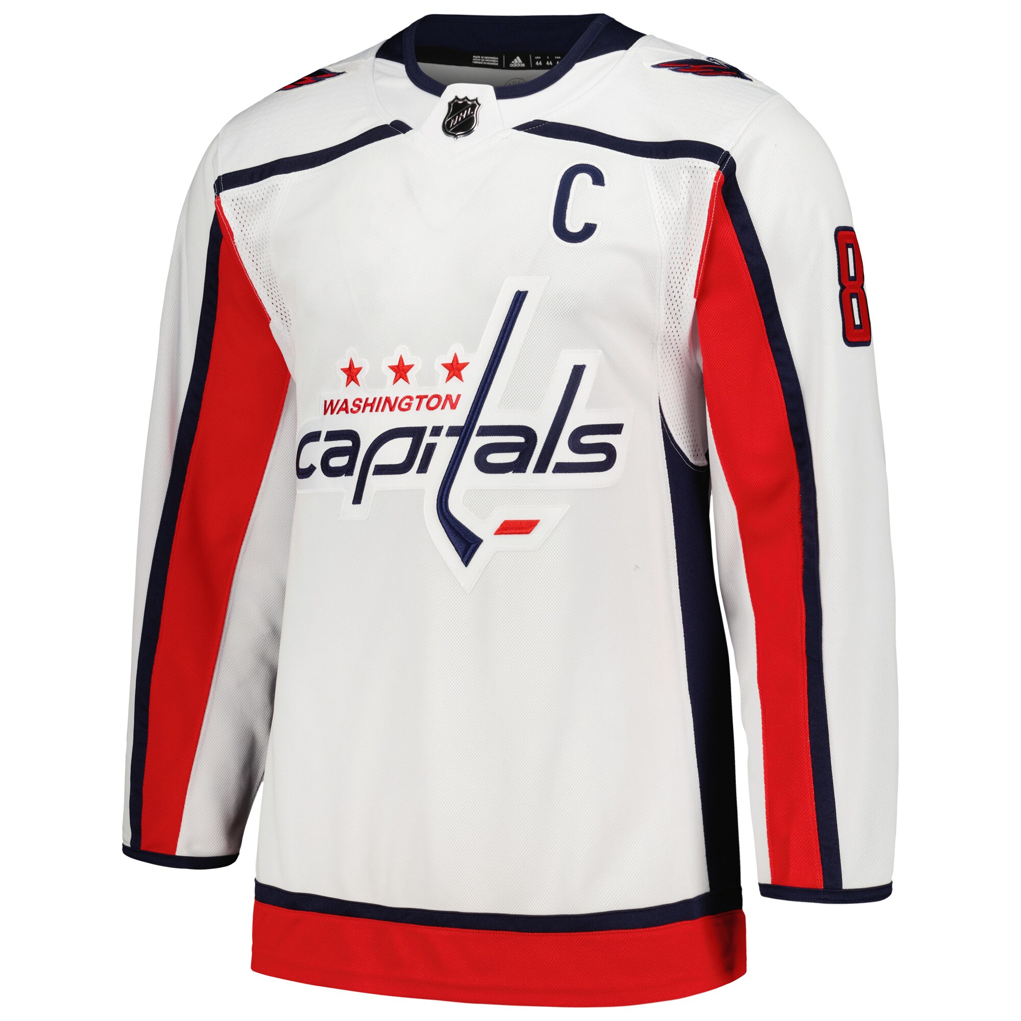 Alexander Ovechkin Washington Capitals  Away Captain Primegreen    Jersey – White