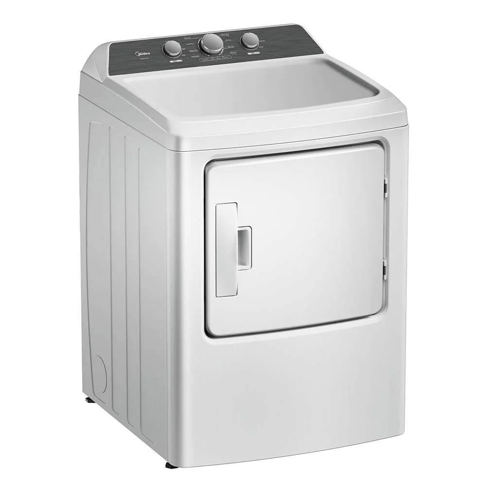 Midea MLTE41N1BWW 7.0 Cu. Ft. White High Capacity Sensor Dryer