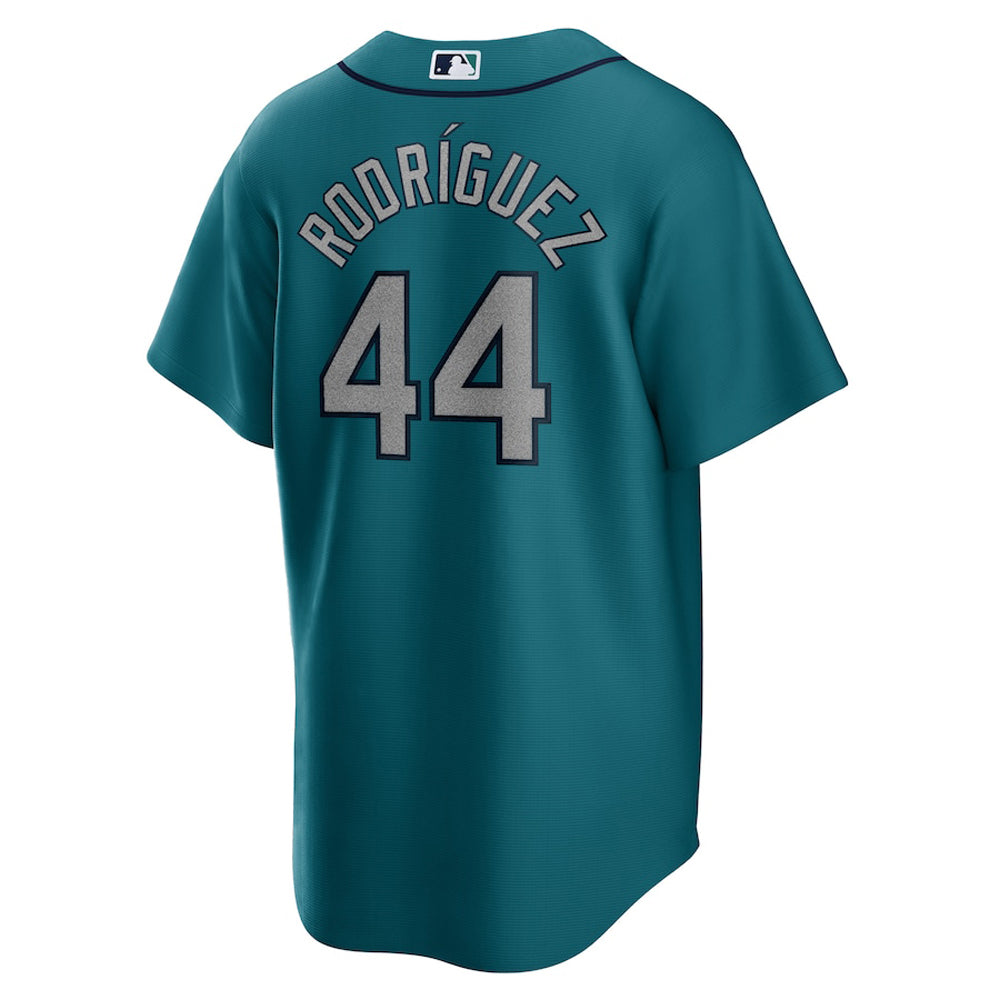 Men's Seattle Mariners Julio Rodriguez Cool Base Replica Alternate Jersey - Aqua