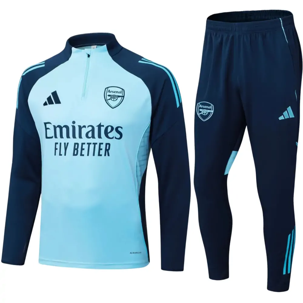 2025-26 Arsenal Light Blue Kids Training Shirt