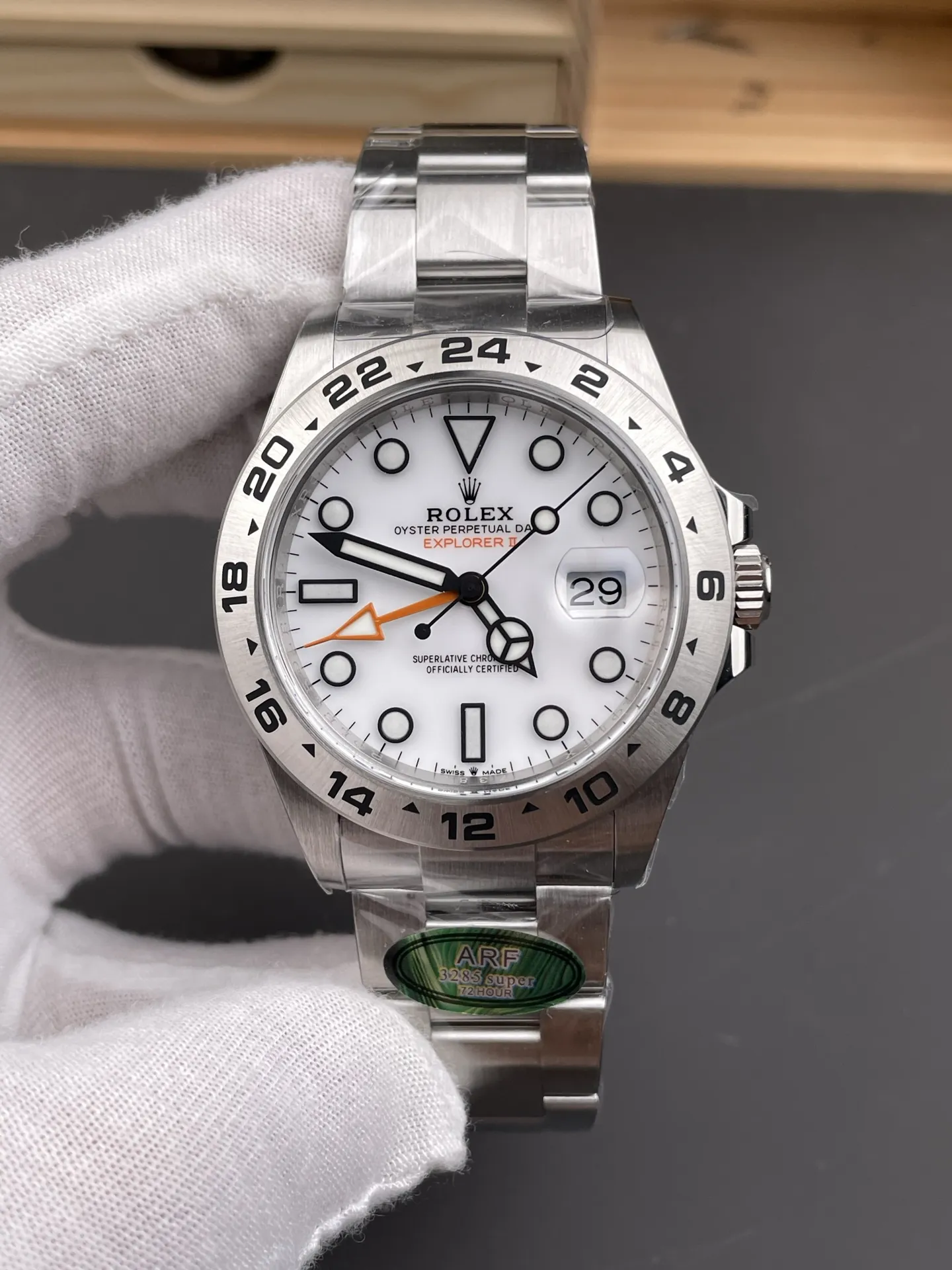Rolex Explorer II White Dial 42mm