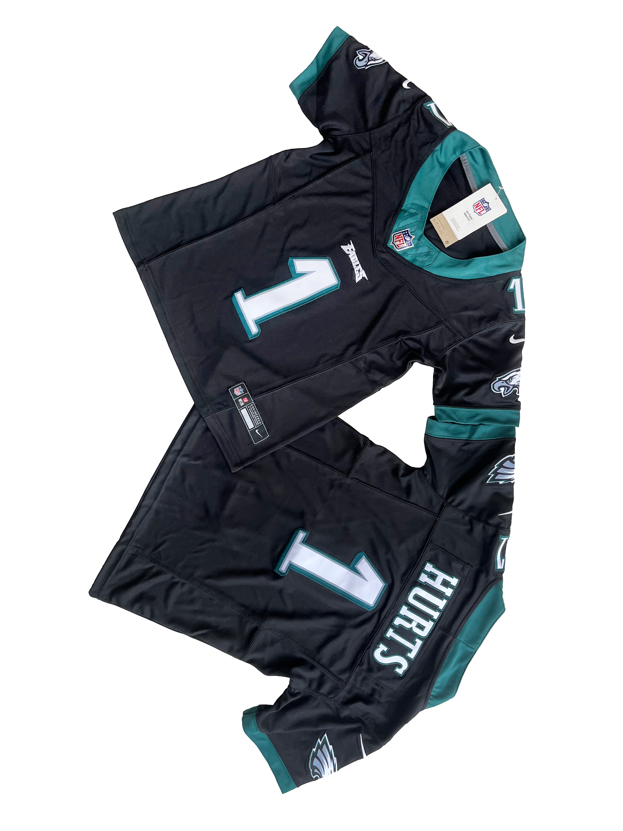 Youth Philadelphia Eagles 1# Jalen Hurts Vapor F.U.S.E. Limited Jersey