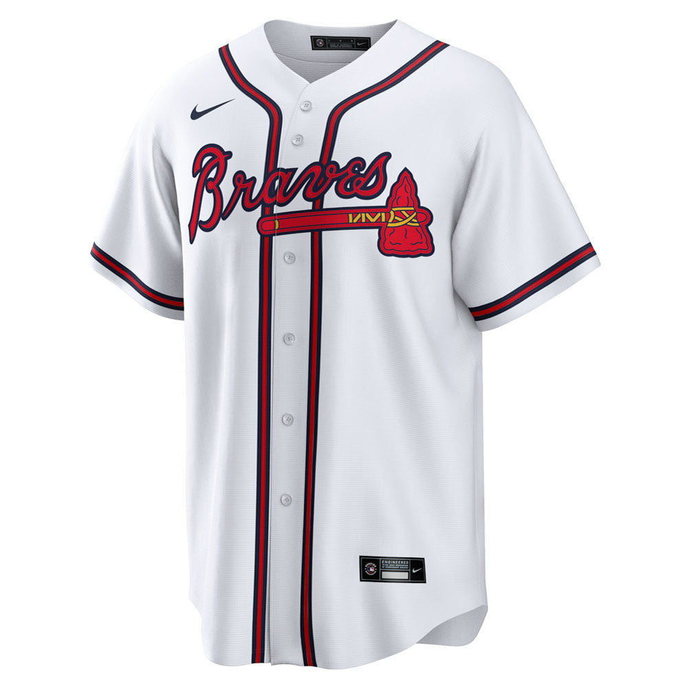 Men's Atlanta Braves Ronald Acuna Jr. Home Player Name Jersey - White
