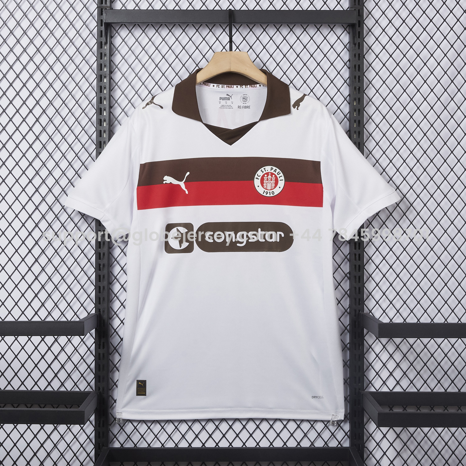 St. Pauli 25-26 Away White Jersey - Fans Version