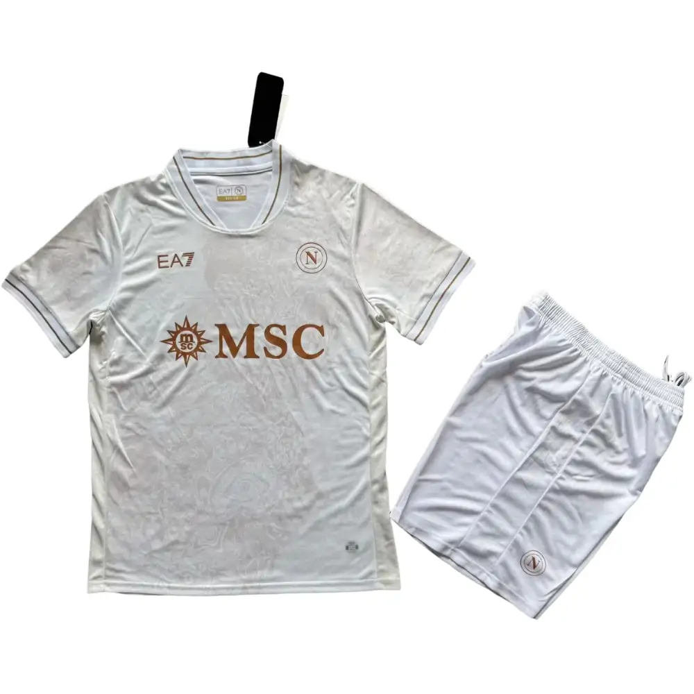 2025-26 Napoli Away Kit - Fans Edition Adult Set