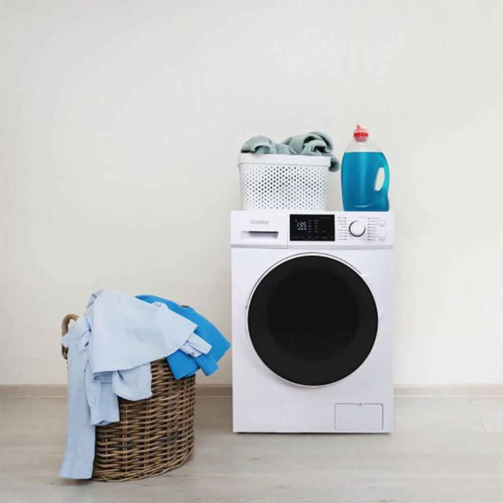 Danby DWM120WDB-3 2.7 Cu. ft. All-In-One Vent-less Washer/Dryer Combo in White