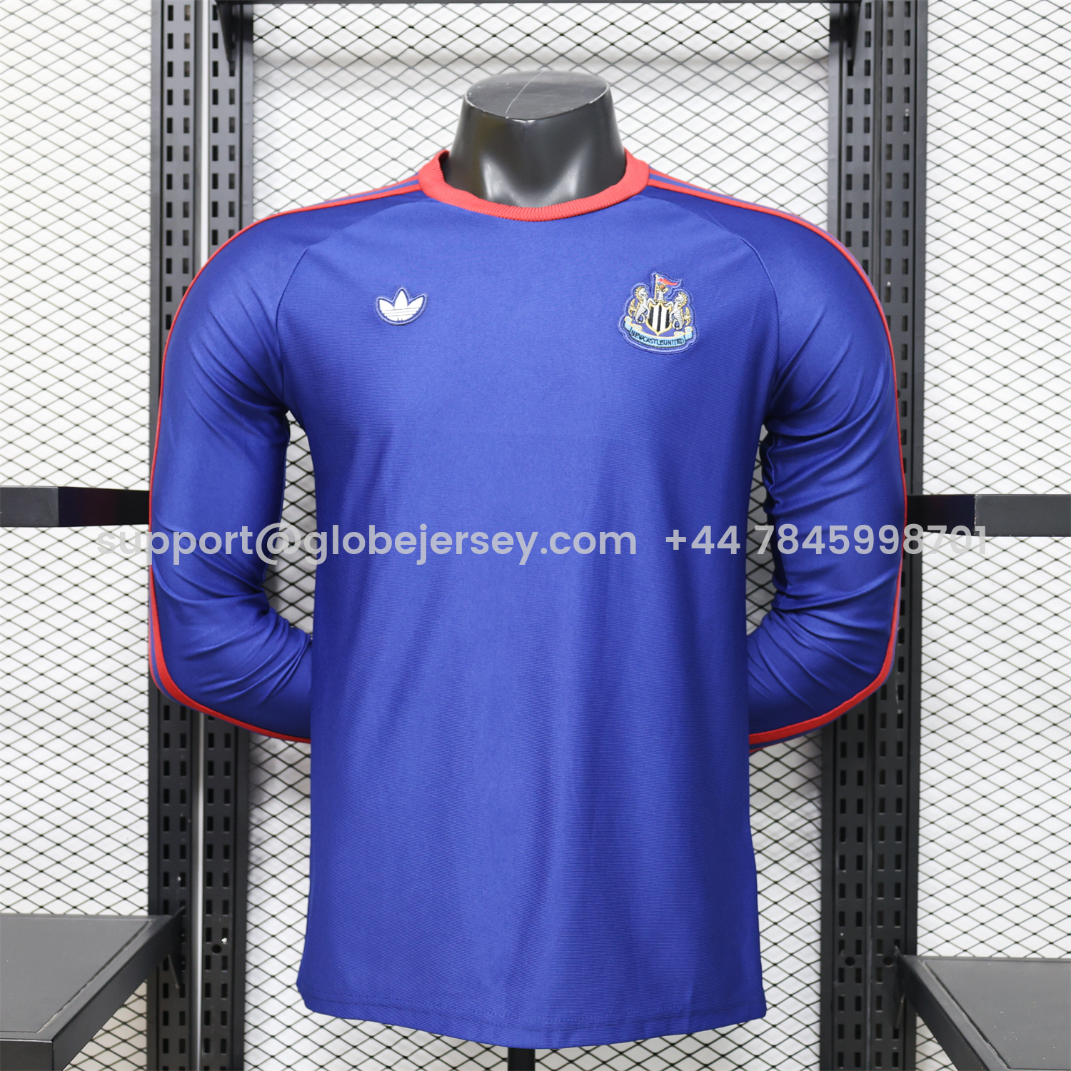 Newcastle United 25-26 Purple-Blue Casual Long Sleeves Jersey - Player Version