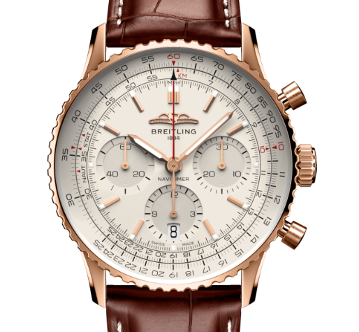 【Super Clone】Breitling RB0139211G1P1 Navitimer B01 Silver Dial - Νew