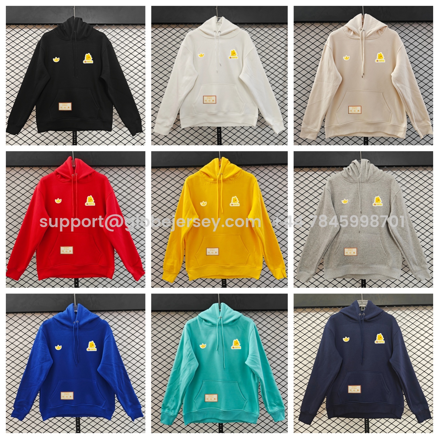 AS Roma 25-26 Originals Terrace Icon Unisex Pullover Hoodie
