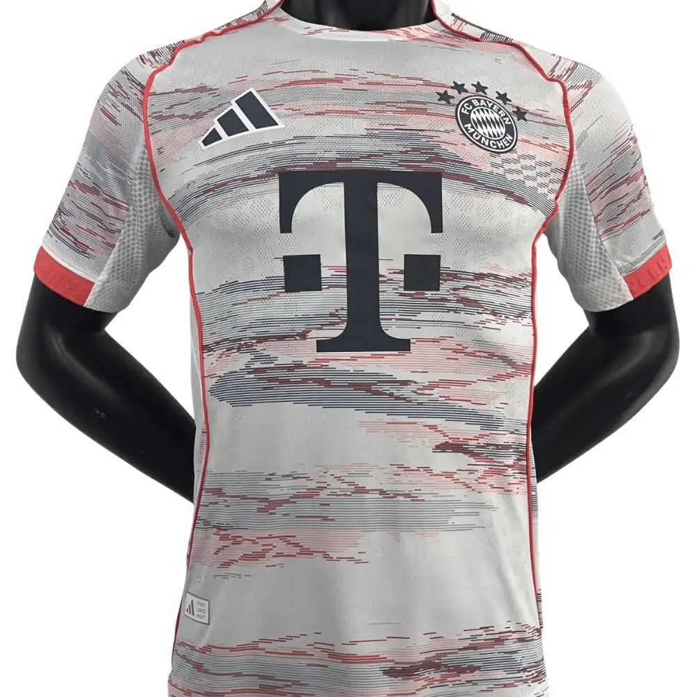 2025-26 Bayern Away Short Sleeve Jersey - Player Edition