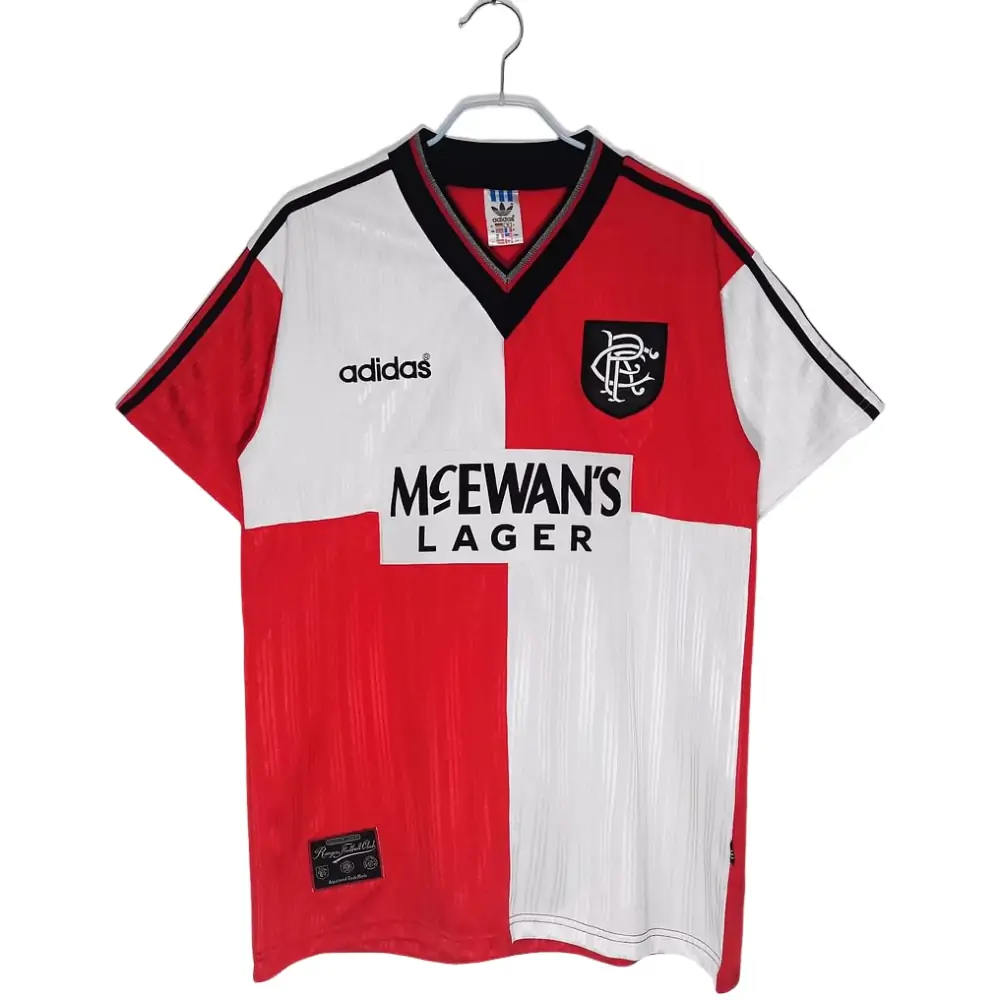 1995/96 Rangers Away Retro Shirt - Fans Edition