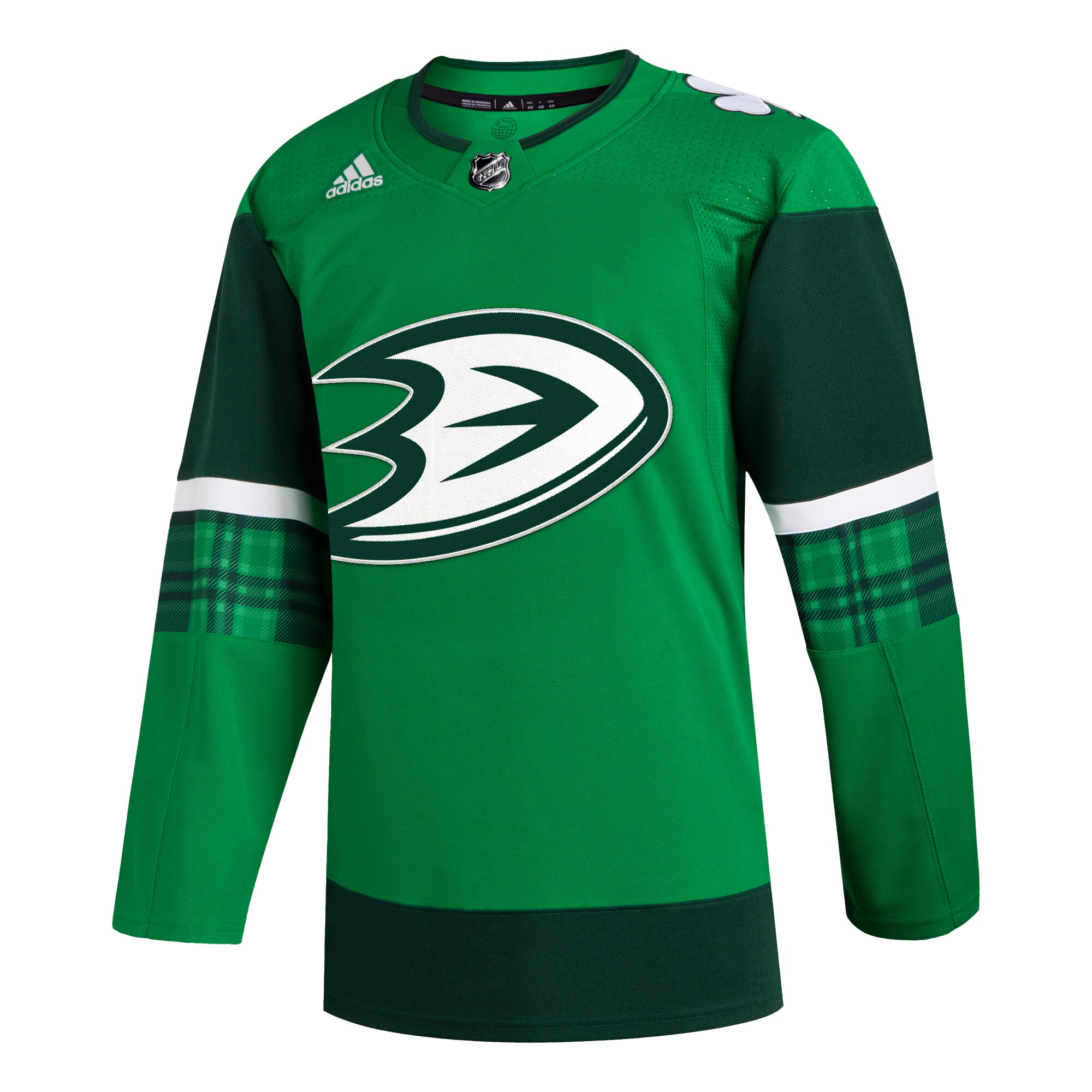 Anaheim Ducks  2023 St. Patrick’s Day Primegreen  Jersey – Kelly Green