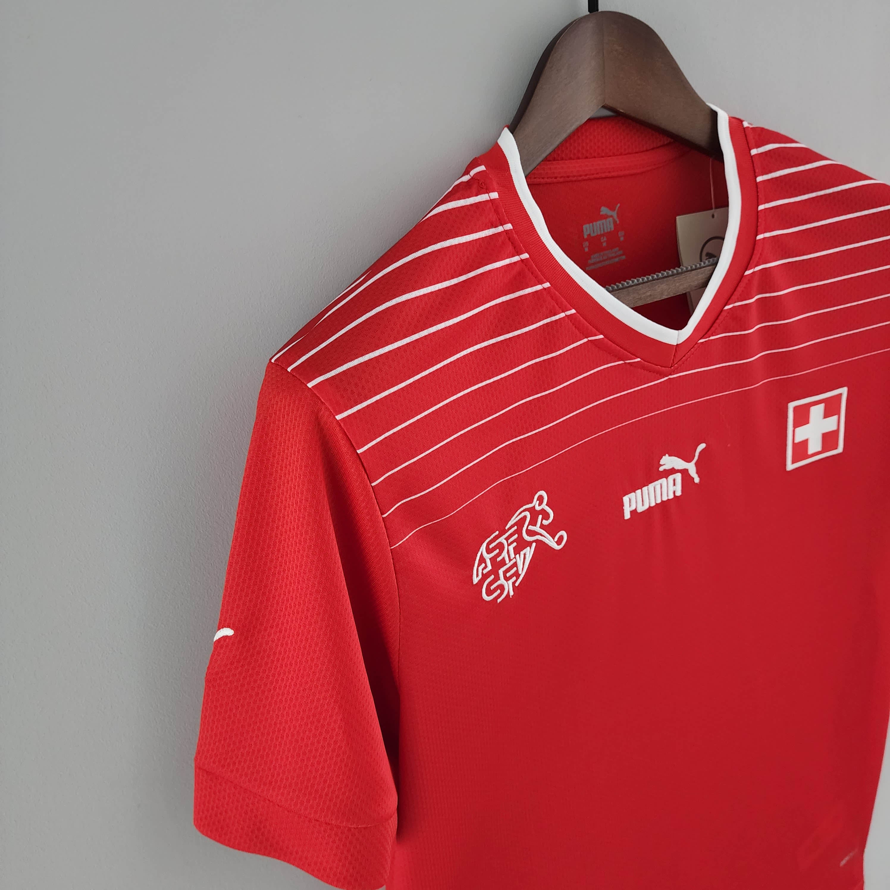2022 FIFA World Cup Switzerland Home Soccer Shirt