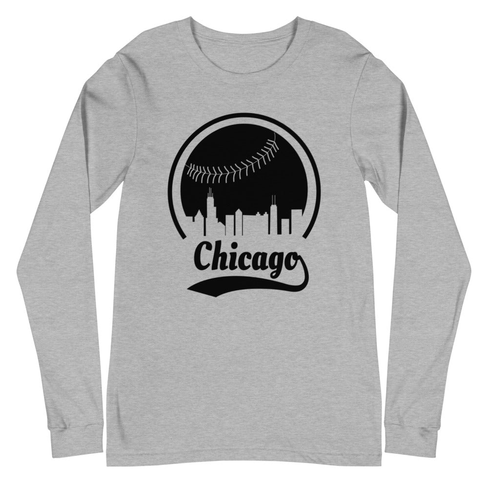 Unisex Chicago White Sox Baseball Long Sleeve Tee Shirt