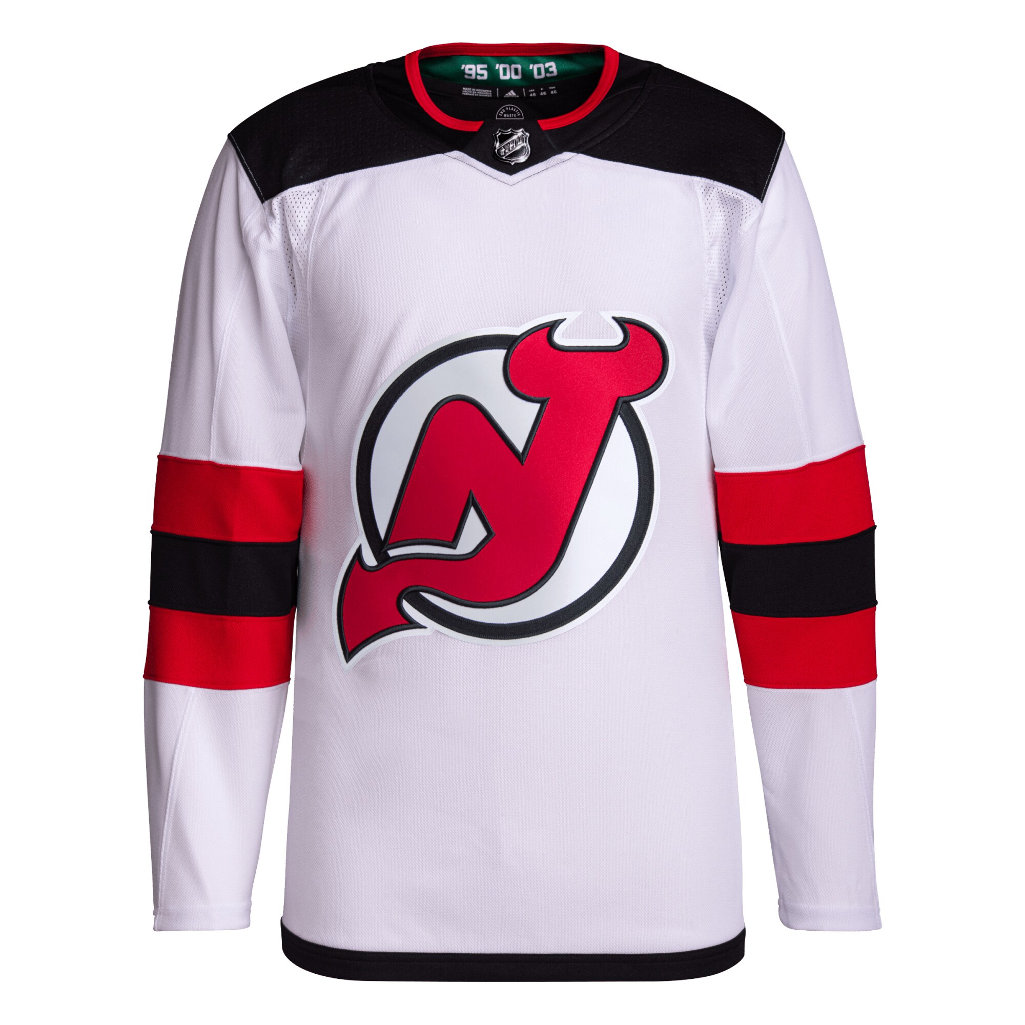 New Jersey Devils  Away Primegreen  JerseyÂ â€“ White