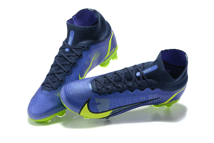 Assassin 14th generation high-top fully knitted waterproof FG football shoes