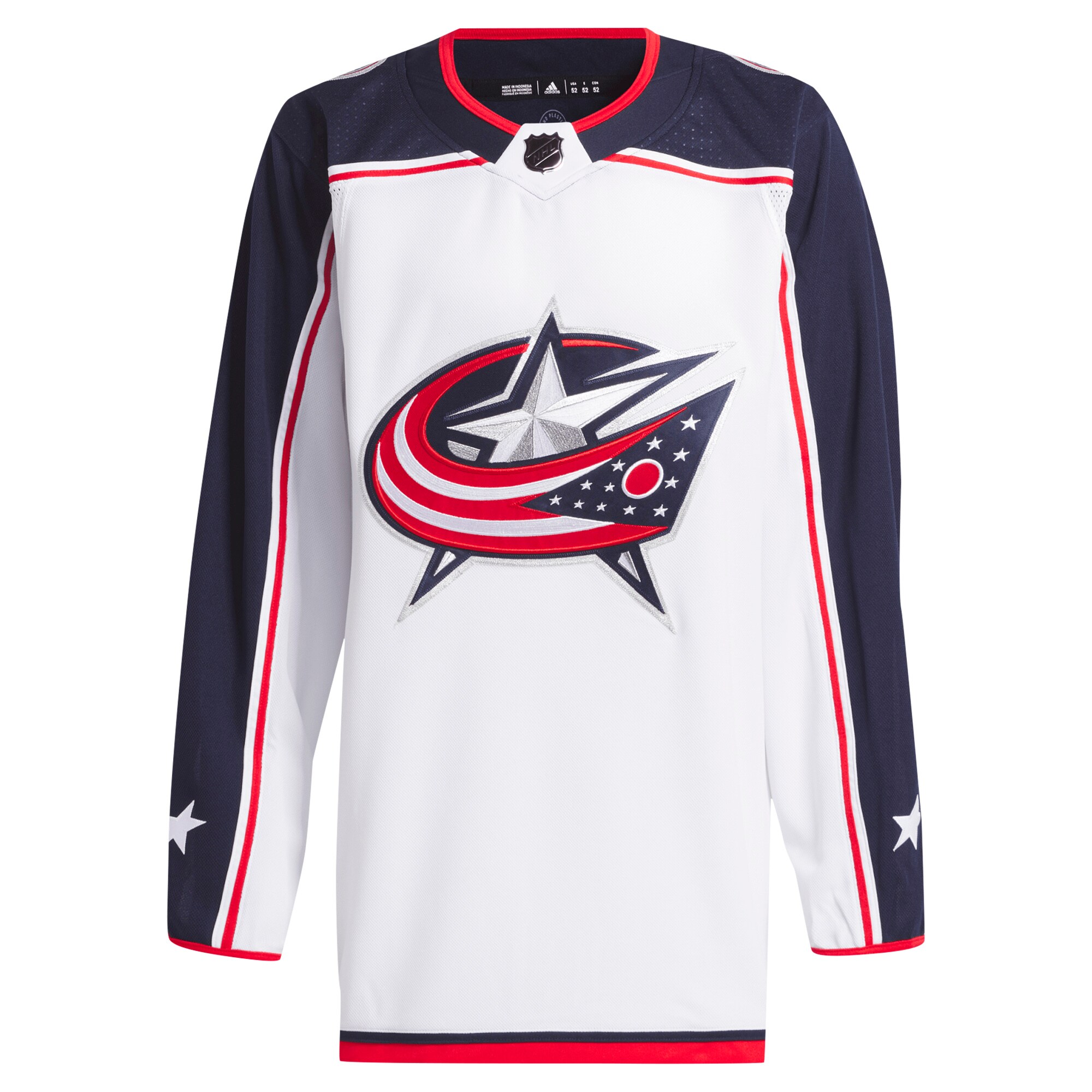 Columbus Blue Jackets  Away Primegreen  Jersey – White
