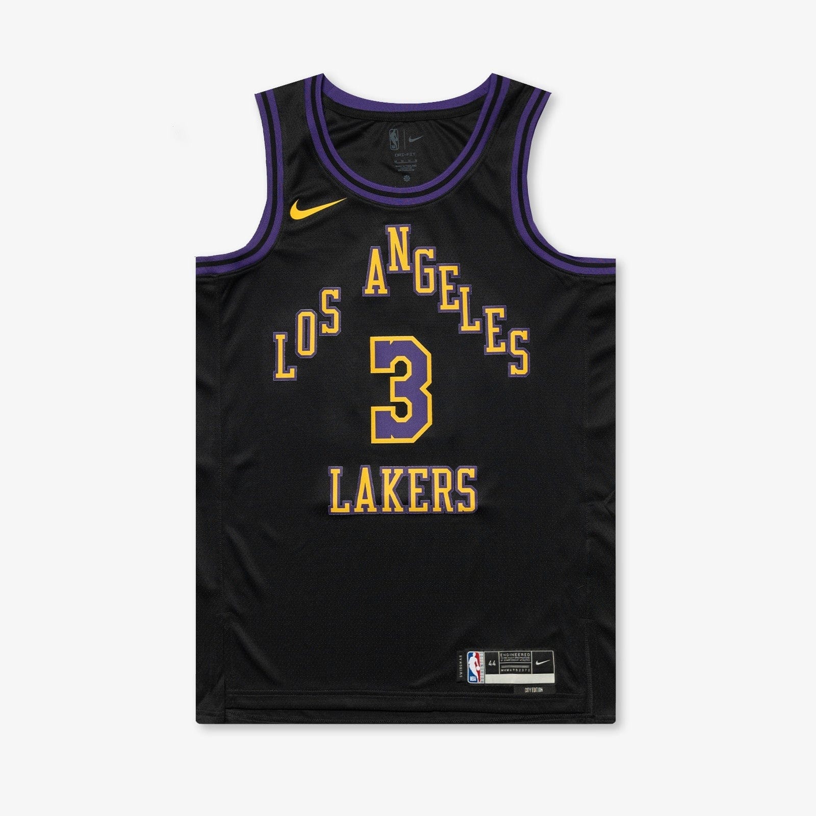 Anthony Davis Los Angeles Lakers 2024 City Edition Swingman Jersey - Black