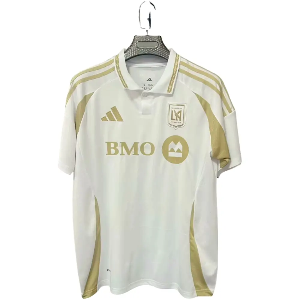2025-26 Los Angeles FC Away White Shirt - Fan Edition