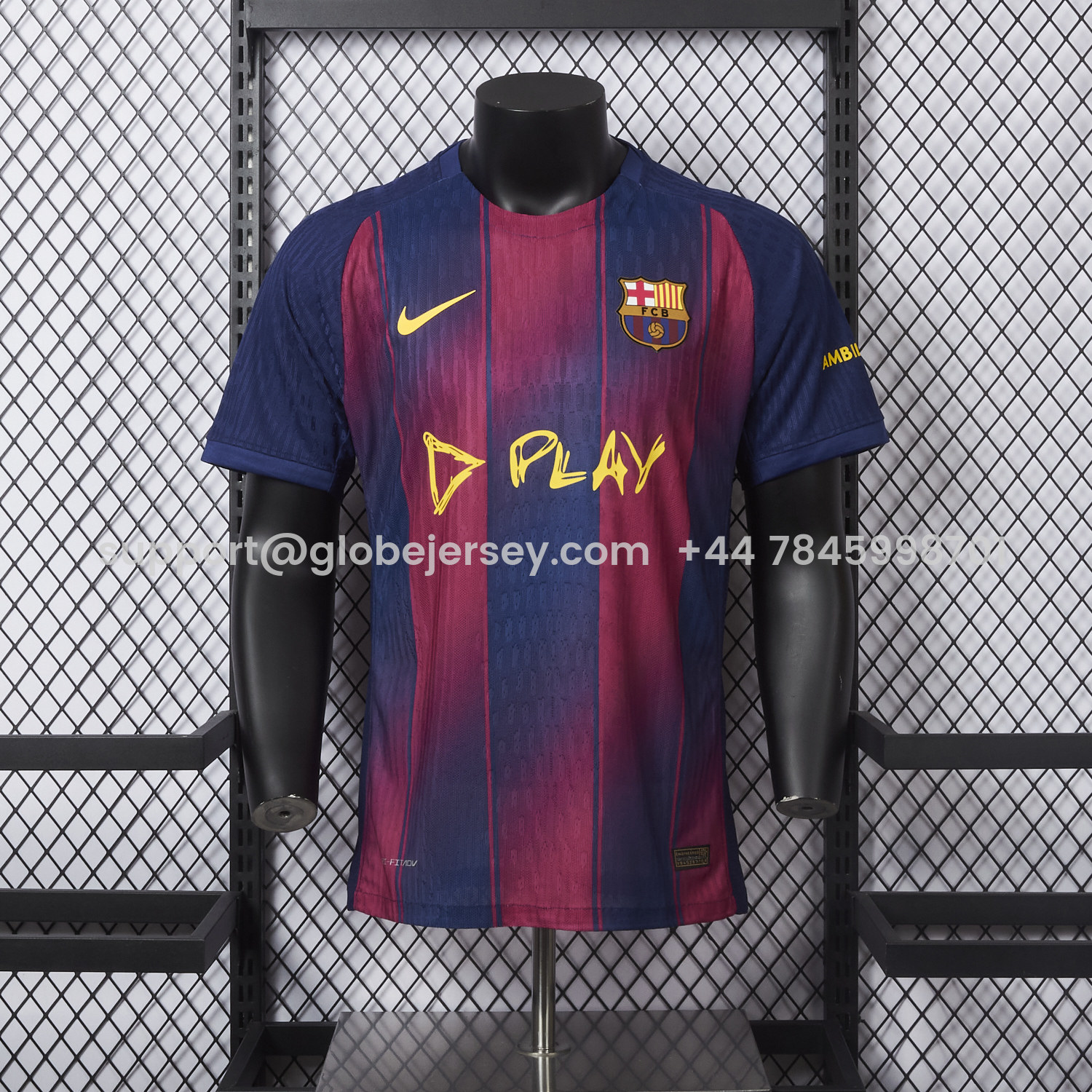 Barcelona 25-26 Ed Sheeran Home Special Jersey - Player Version