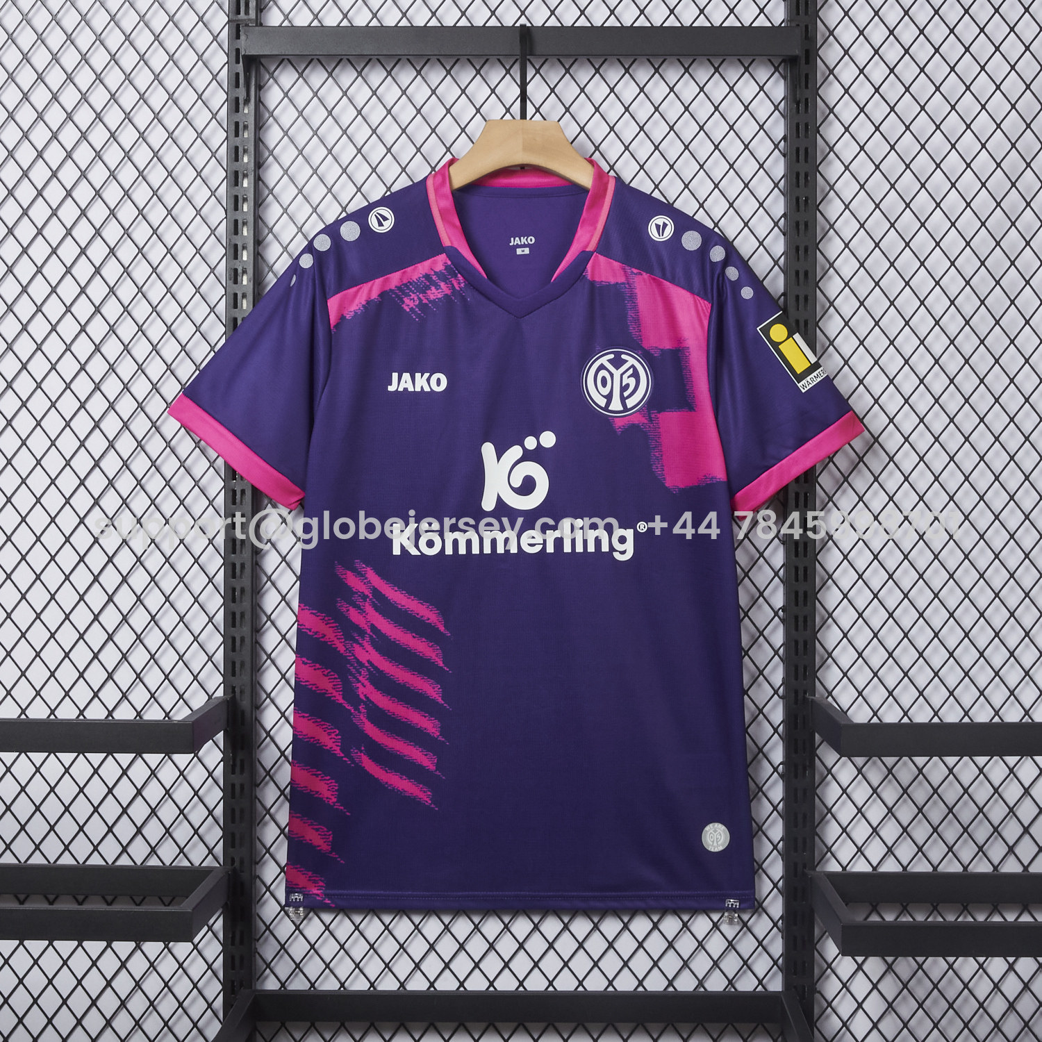 Mainz 25-26 Away Purple Jersey - Fans Version