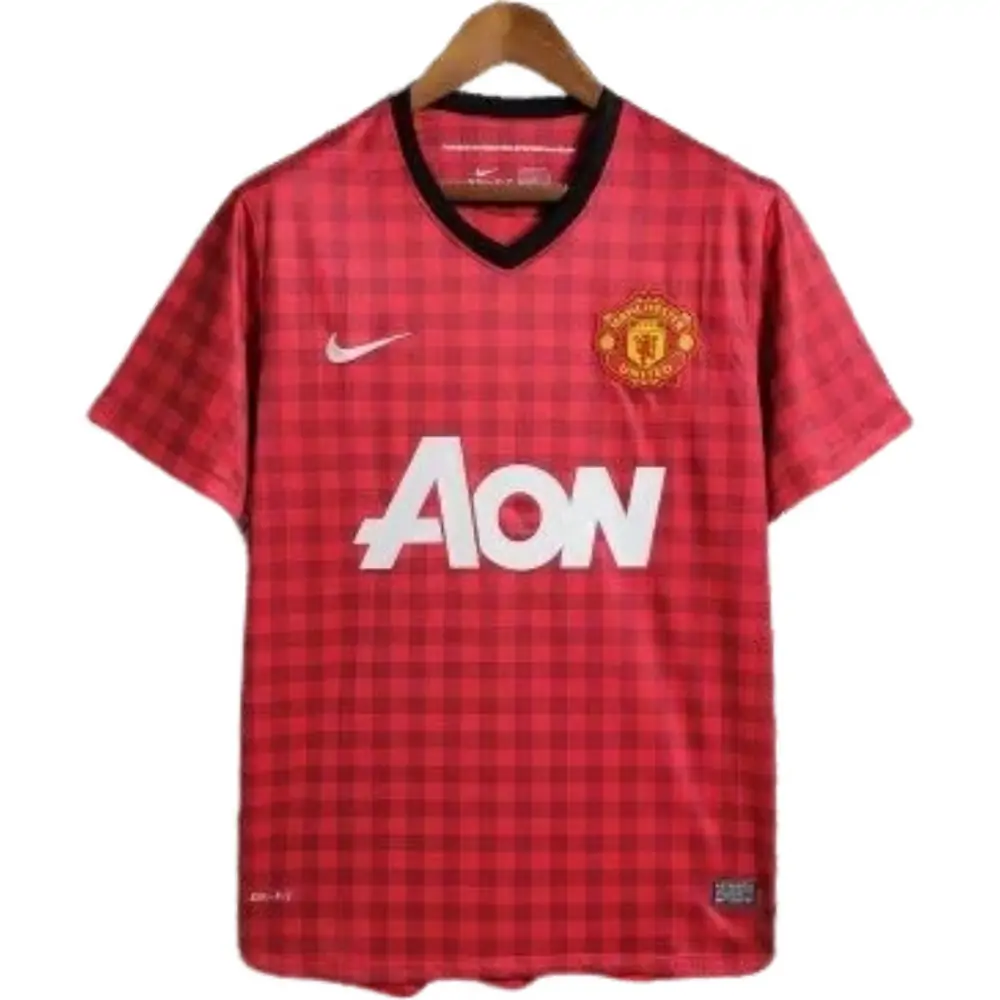 2012/2013 Manchester United Home Retro Jersey - Fans Edition