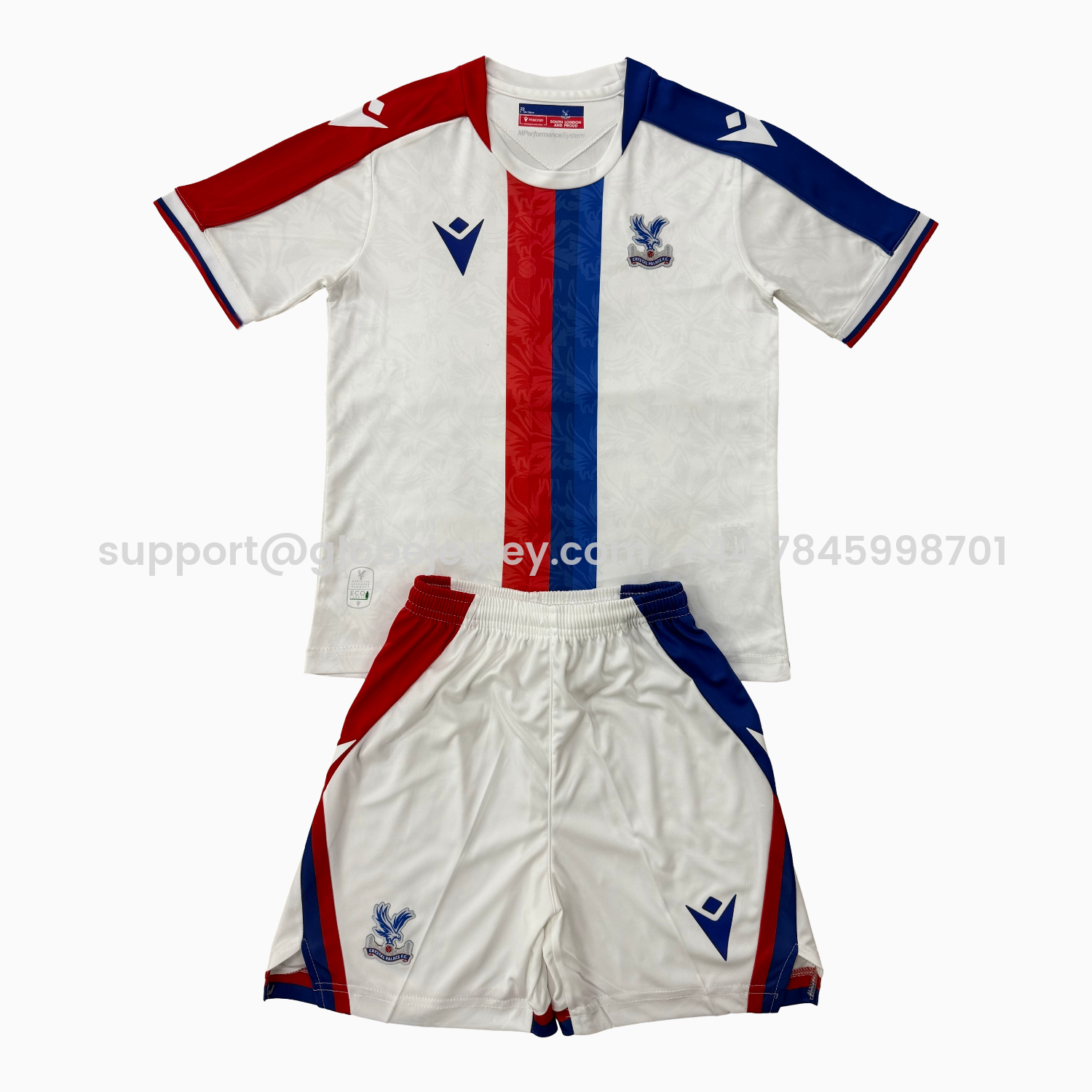 Crystal Palace 25-26 Away Men's Adult Jersey Set - Fans Version