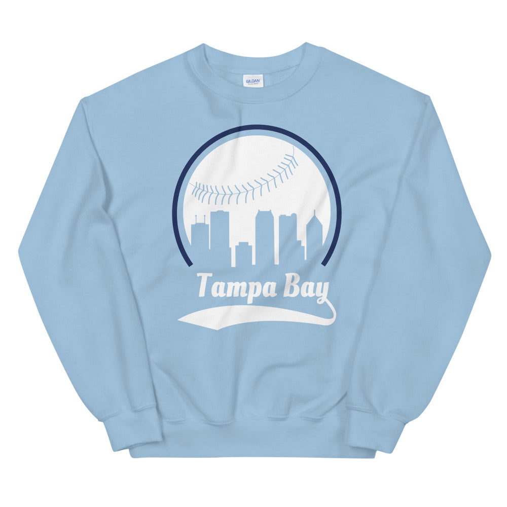 Unisex Tampa Bay Rays Baseball Crewneck Sweatshirt
