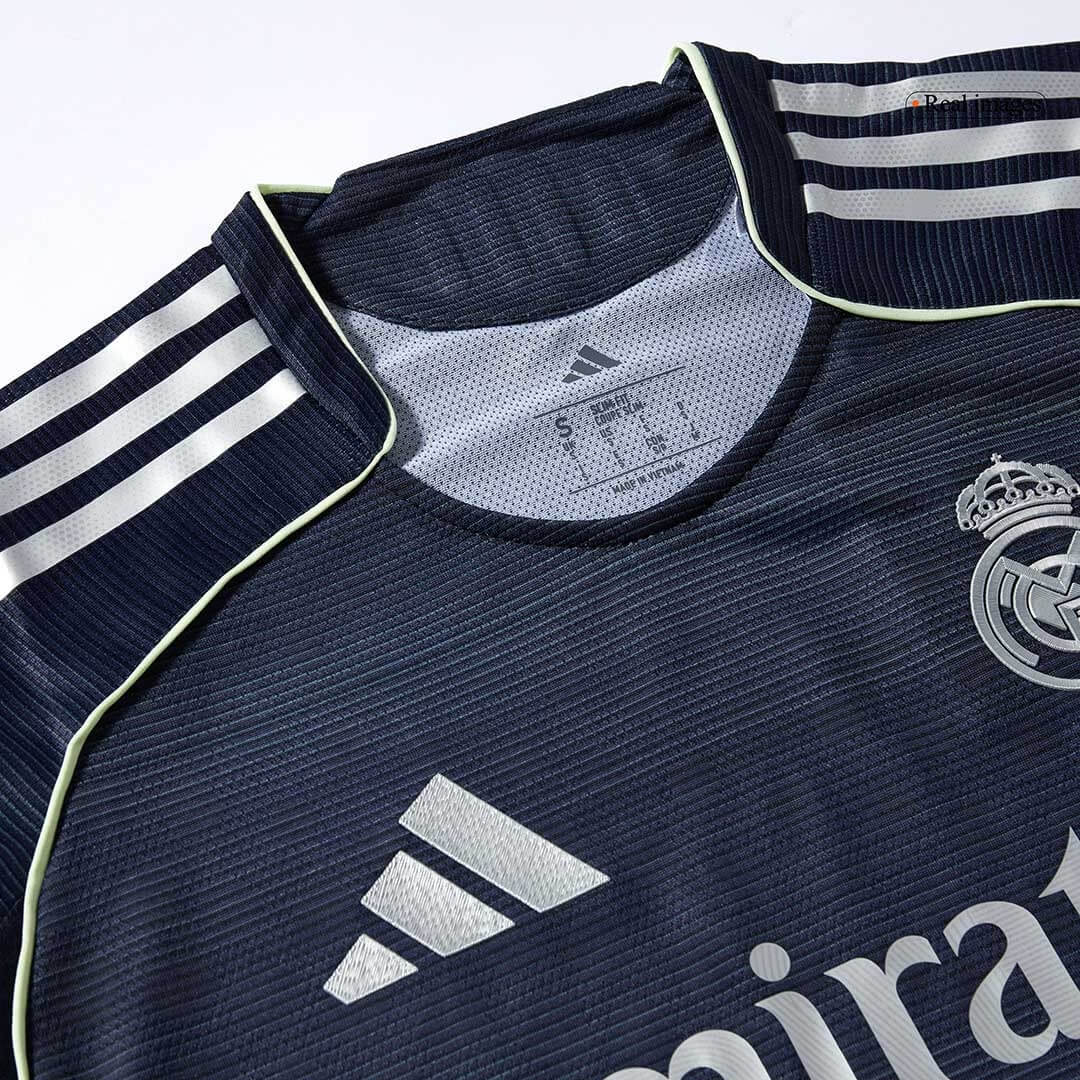 VALVERDE #8 Real Madrid Away Player Version Soccer Jersey 2025/26