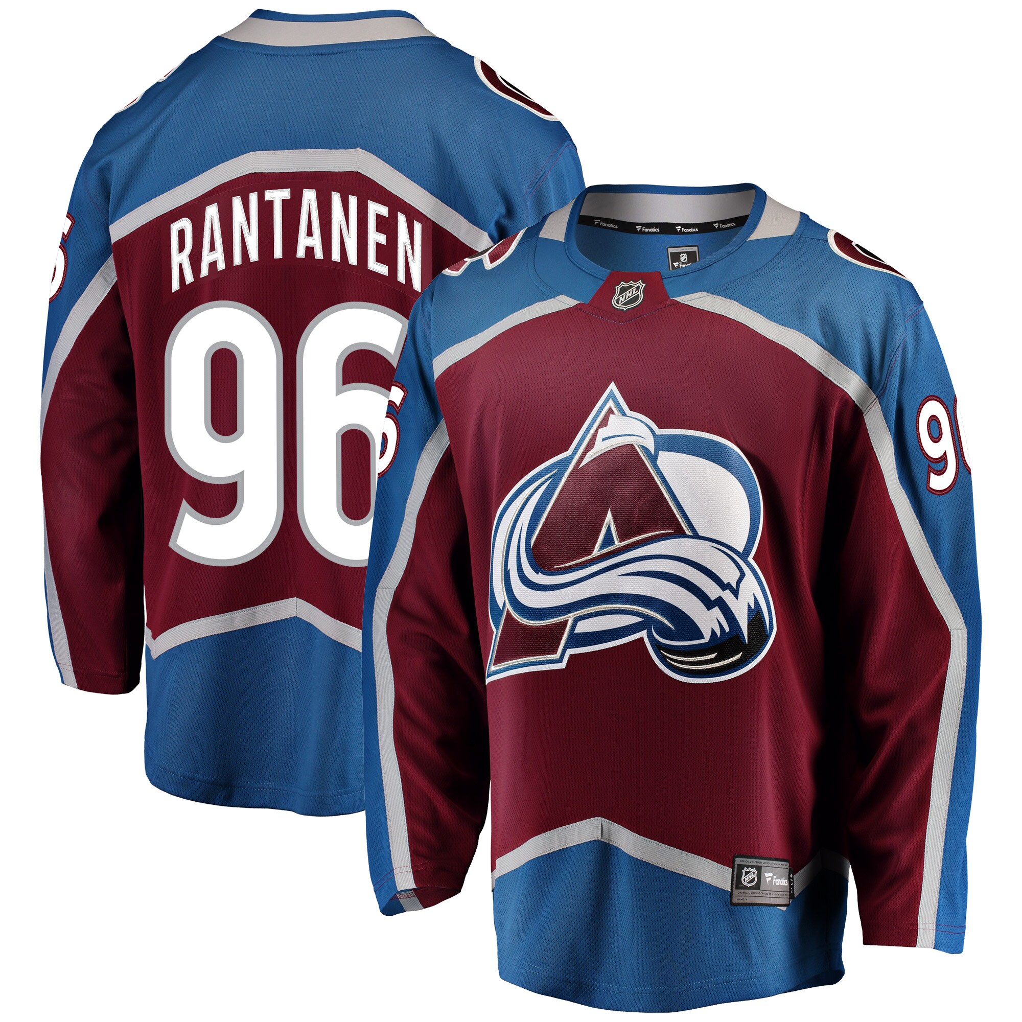 Mikko Rantanen Colorado Avalanche Fanatics Breakaway   Jersey – Burgundy