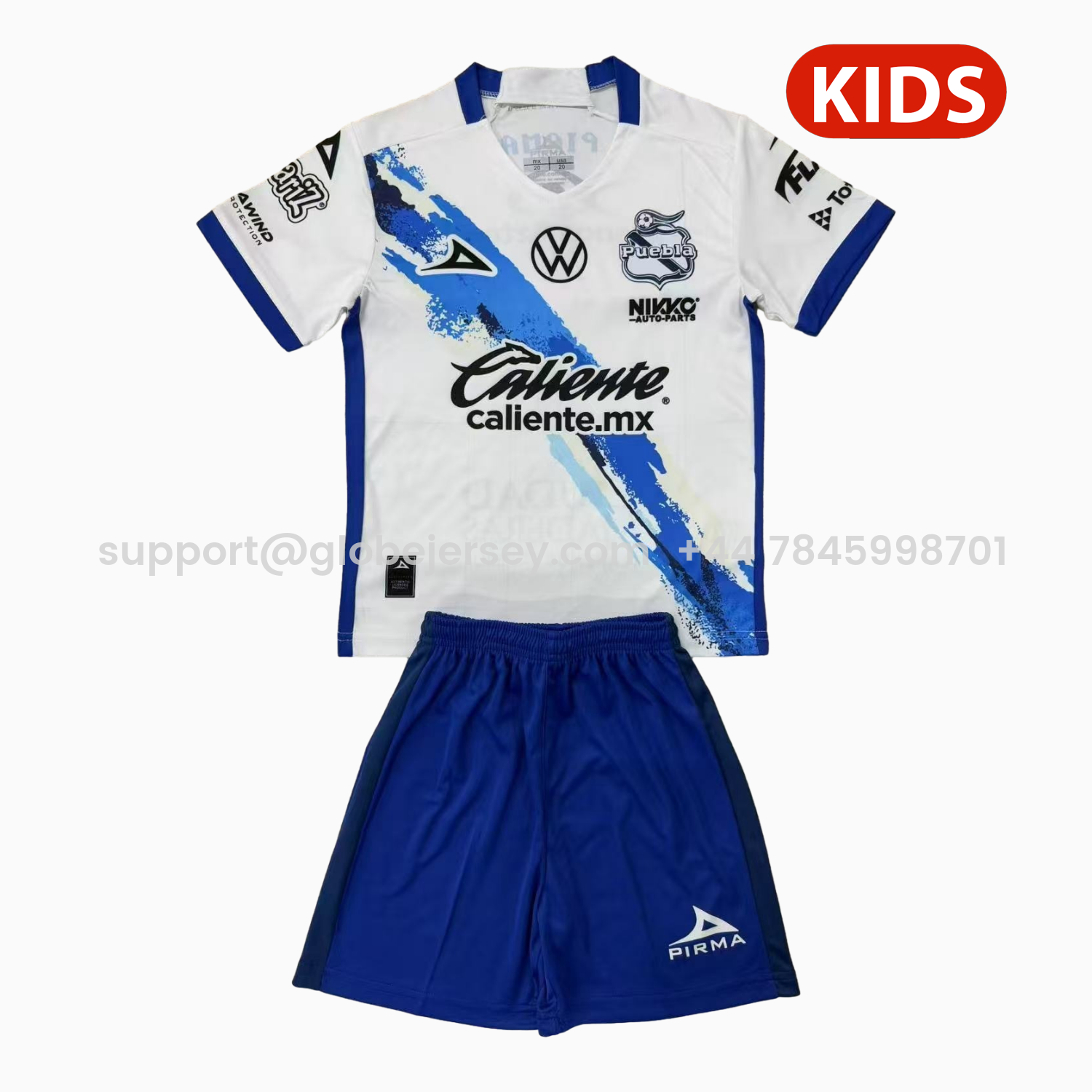 Club Puebla 25-26 Home Kids Kit
